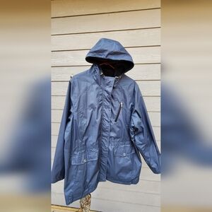 Free Country Women's  Hooded Rain Jacket